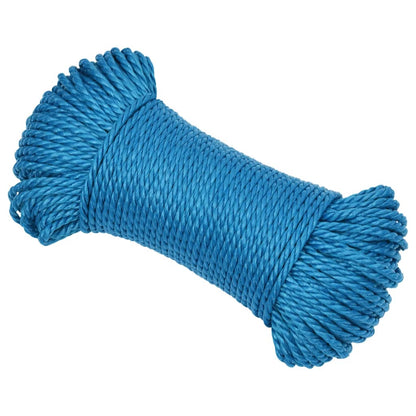 Work Rope Blue 6 mm 100 m Polypropylene