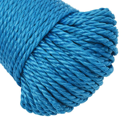 Work Rope Blue 8 mm 50 m Polypropylene