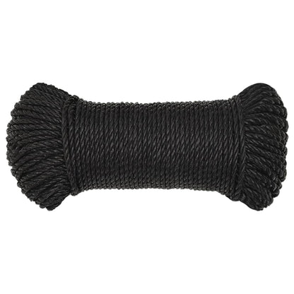 Work Rope Black 8 mm 500 m Polypropylene
