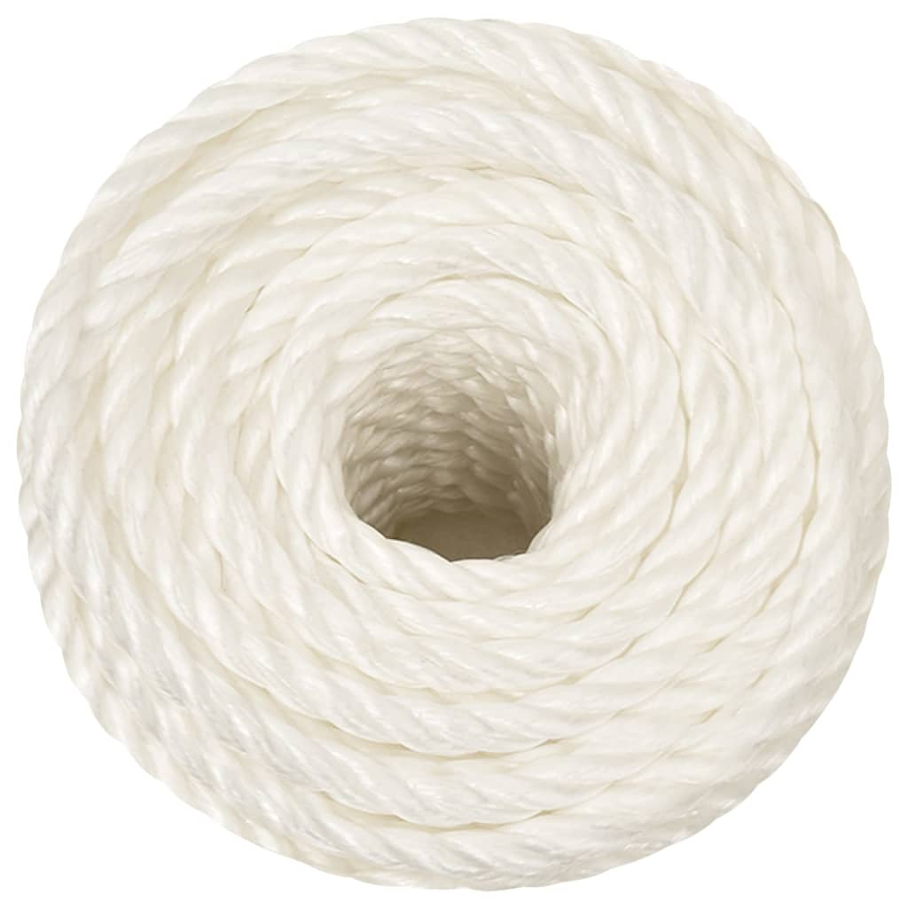 Work Rope White 10 mm 500 m Polypropylene