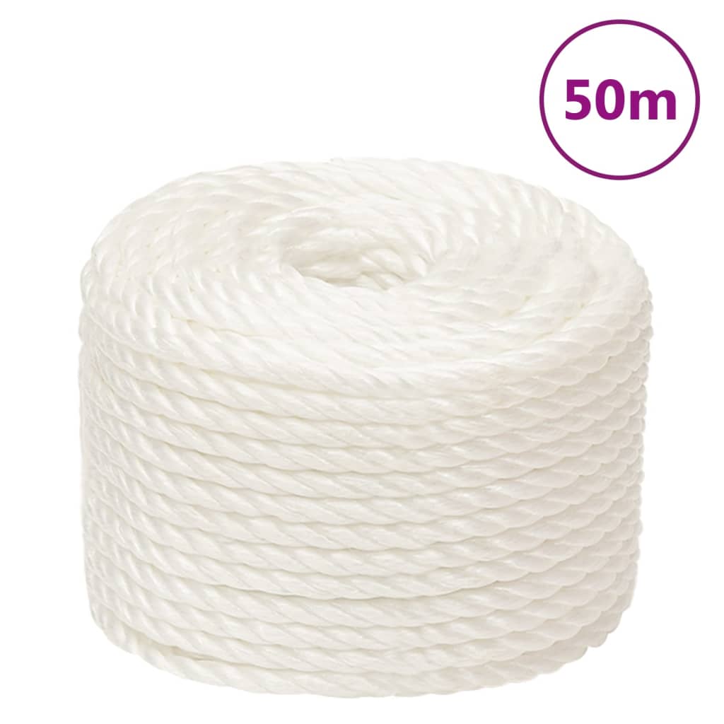 Work Rope White 20 mm 50 m Polypropylene