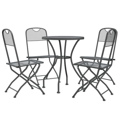 Garden Dining Set | Anthracite | Expanded metal mesh with e-coating