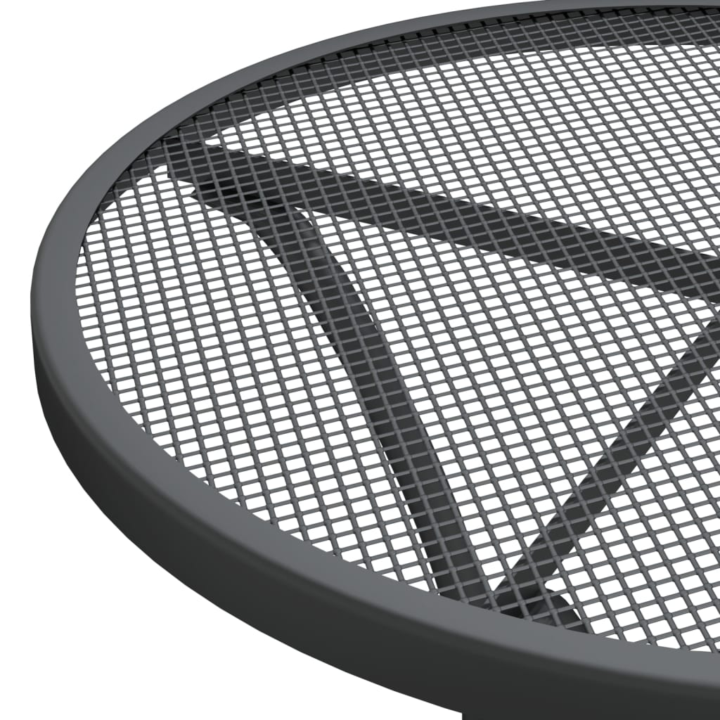 Garden Dining Set | Anthracite | Expanded metal mesh with e-coating