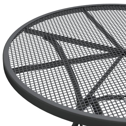 Garden Dining Set | Anthracite | Expanded metal mesh with e-coating