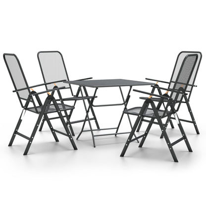 Garden Dining Set | Anthracite | Expanded metal mesh with e-coating
