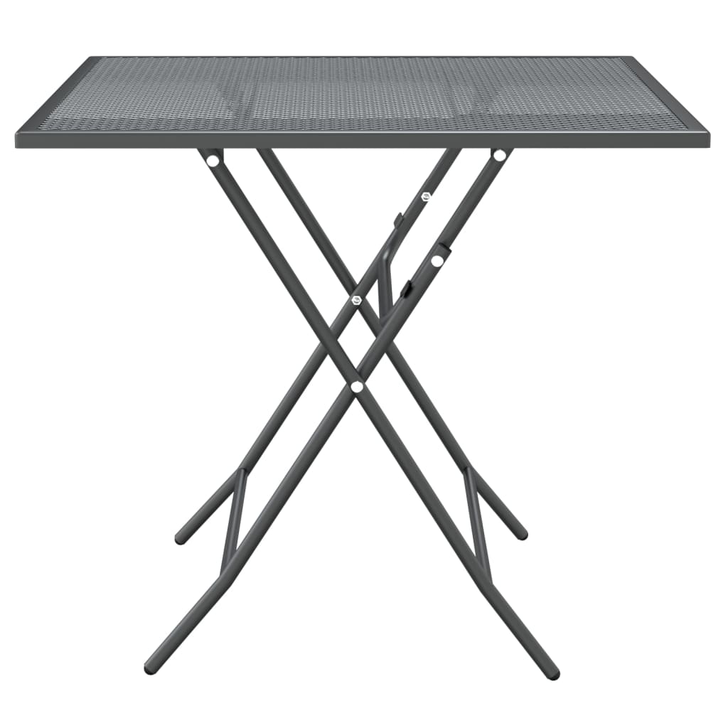 Garden Dining Set | Anthracite | Expanded metal mesh with e-coating