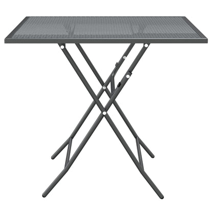 Garden Dining Set | Anthracite | Expanded metal mesh with e-coating
