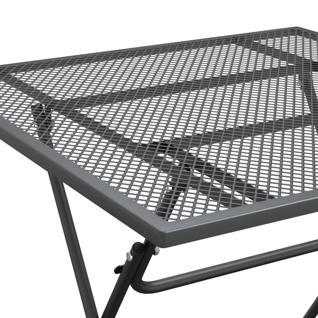 Garden Dining Set | Anthracite | Expanded metal mesh with e-coating