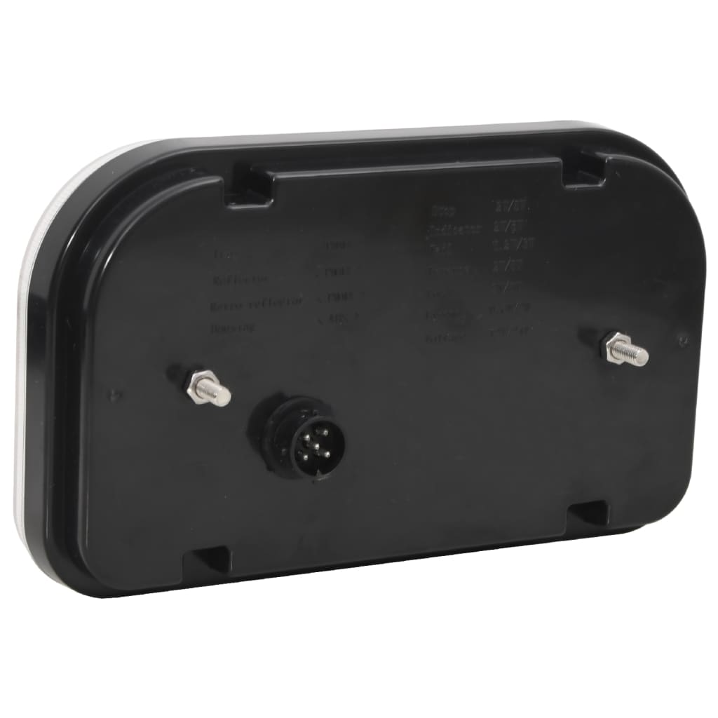 Trailer Lights 2 pcs Red 24x5x14.5 cm 12V LED Bulb