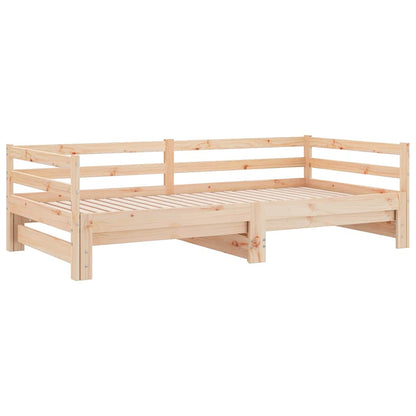 Pull-out Day Bed without Mattress 80x200 cm