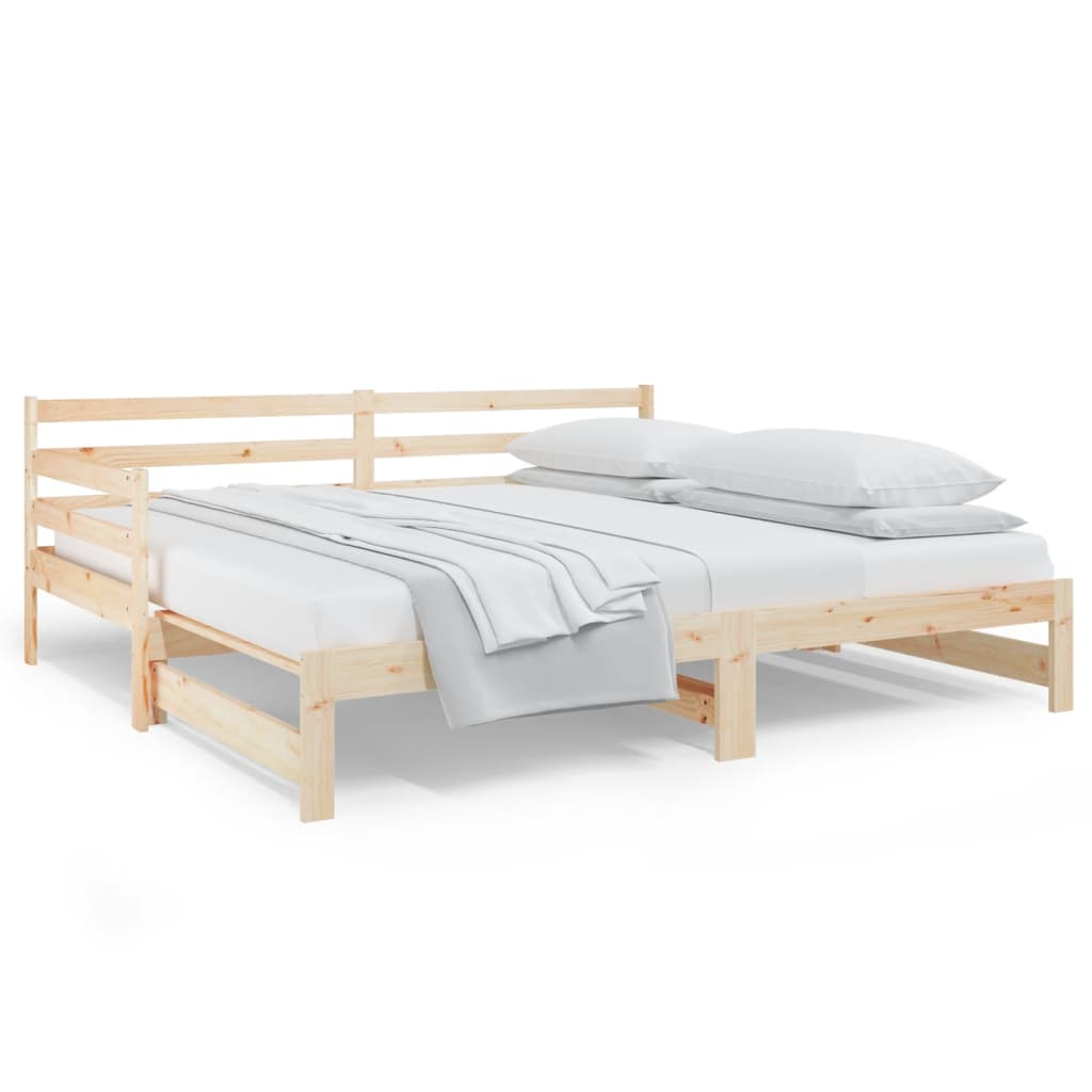Pull-out Day Bed without Mattress 2x(80x200)cm