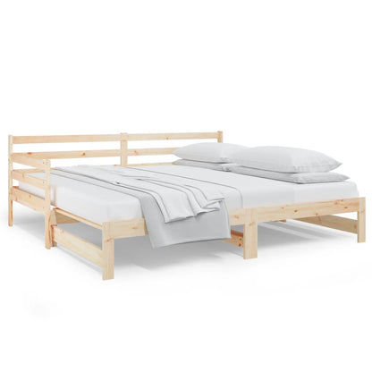 Pull-out Day Bed without Mattress 2x(80x200)cm