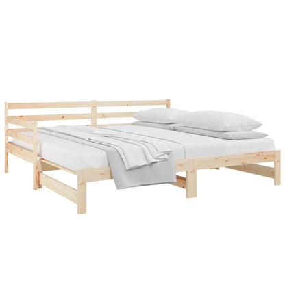 Pull-out Day Bed without Mattress 2x(80x200)cm