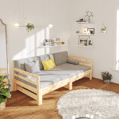 Pull-out Day Bed without Mattress 2x(80x200)cm
