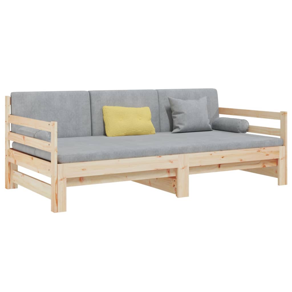 Pull-out Day Bed without Mattress 2x(80x200)cm