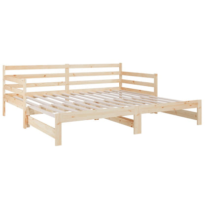 Pull-out Day Bed without Mattress 2x(80x200)cm