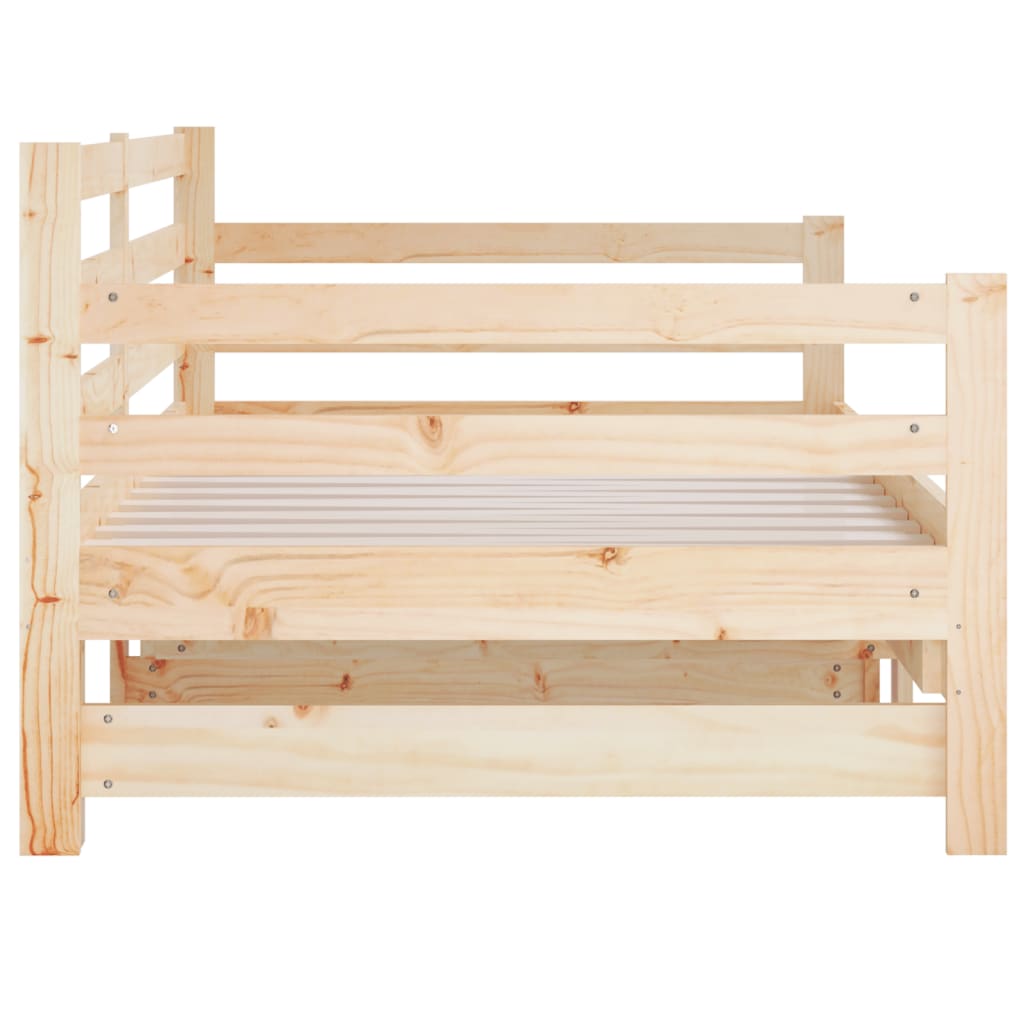 Pull-out Day Bed without Mattress 2x(80x200)cm