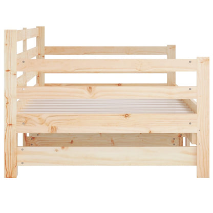 Pull-out Day Bed without Mattress 2x(80x200)cm
