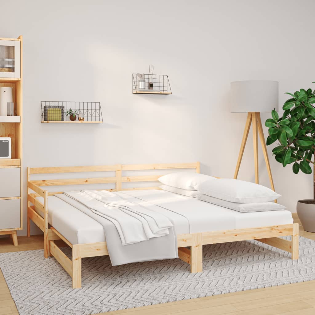 Pull-out Day Bed without Mattress 2x(80x200)cm