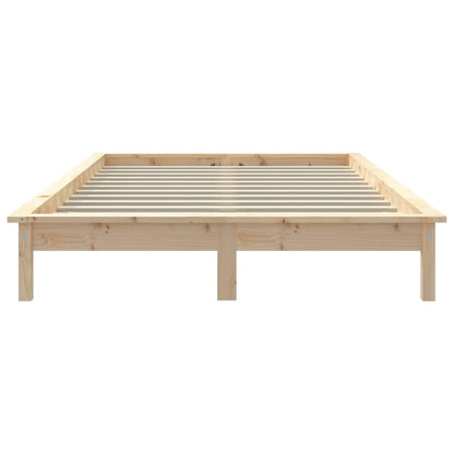Bed Frame | Natural Pine | Solid Pine Wood | Double | Durable | Bed Frame