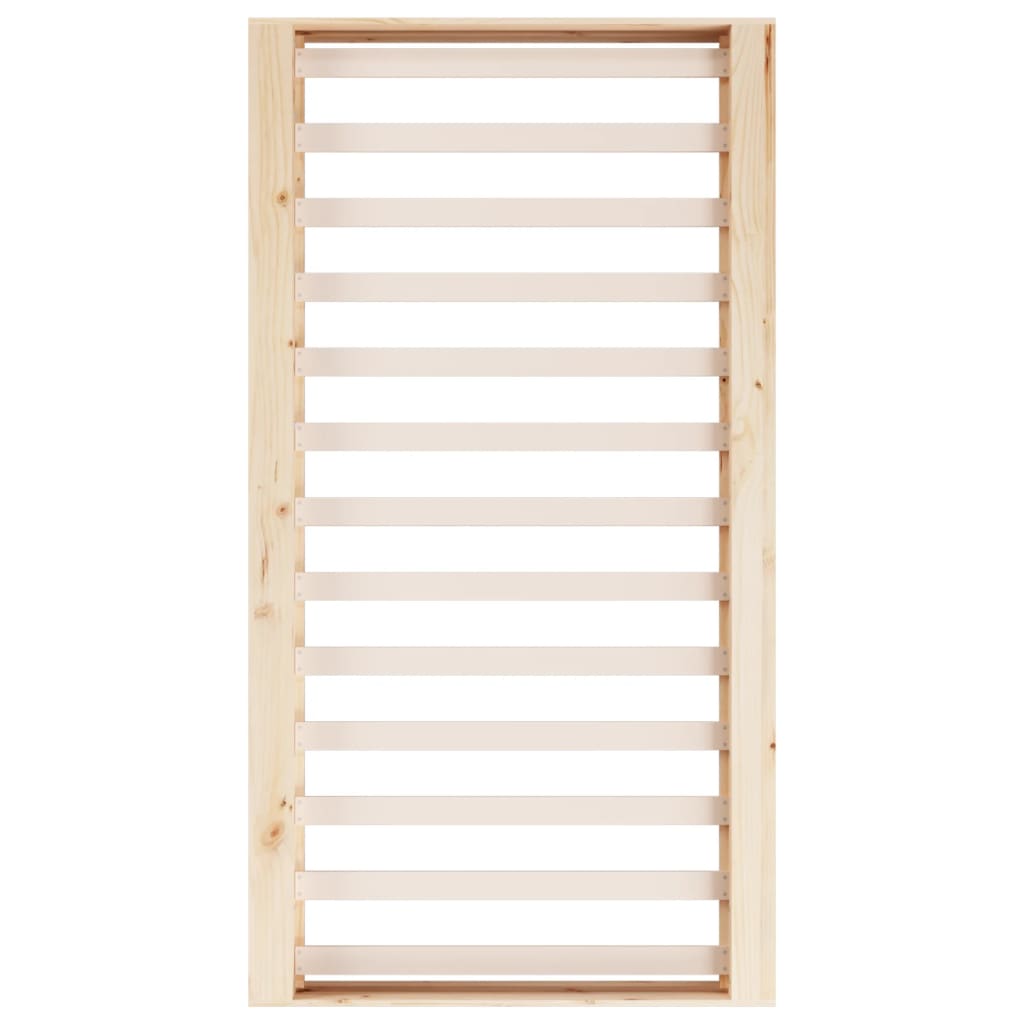 Bed Frame without Mattress 90x200 cm Solid Wood