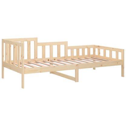 Day Bed without Mattress 90x190 cm Single Solid Wood Pine