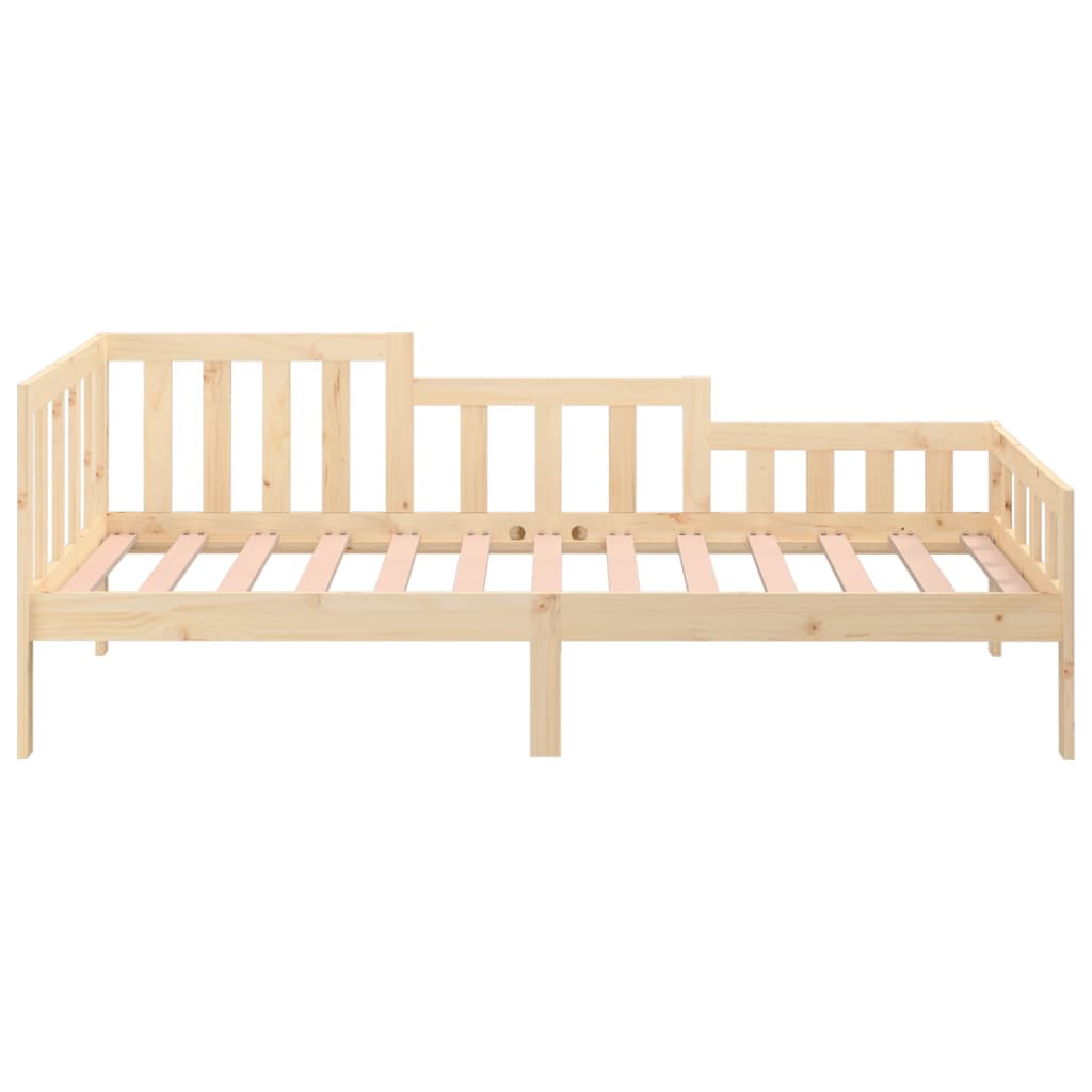 Day Bed without Mattress 90x190 cm Single Solid Wood Pine