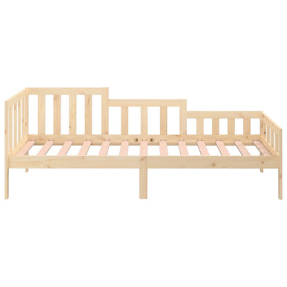Day Bed without Mattress 90x190 cm Single Solid Wood Pine