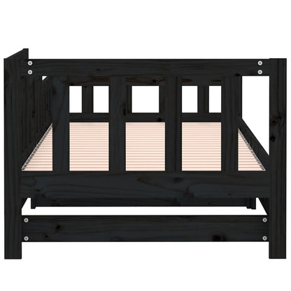 Day Bed | Black | Solid pinewood | 2x