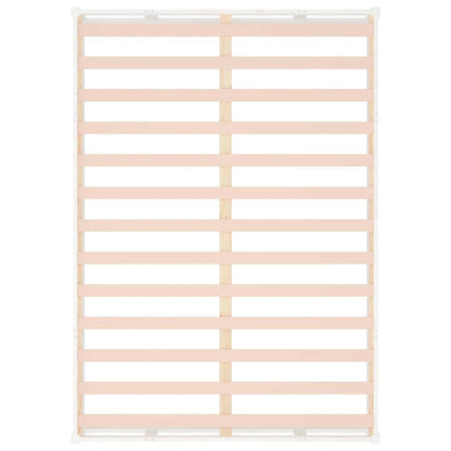 Bed Frame without Mattress White 120x200 cm Solid Wood