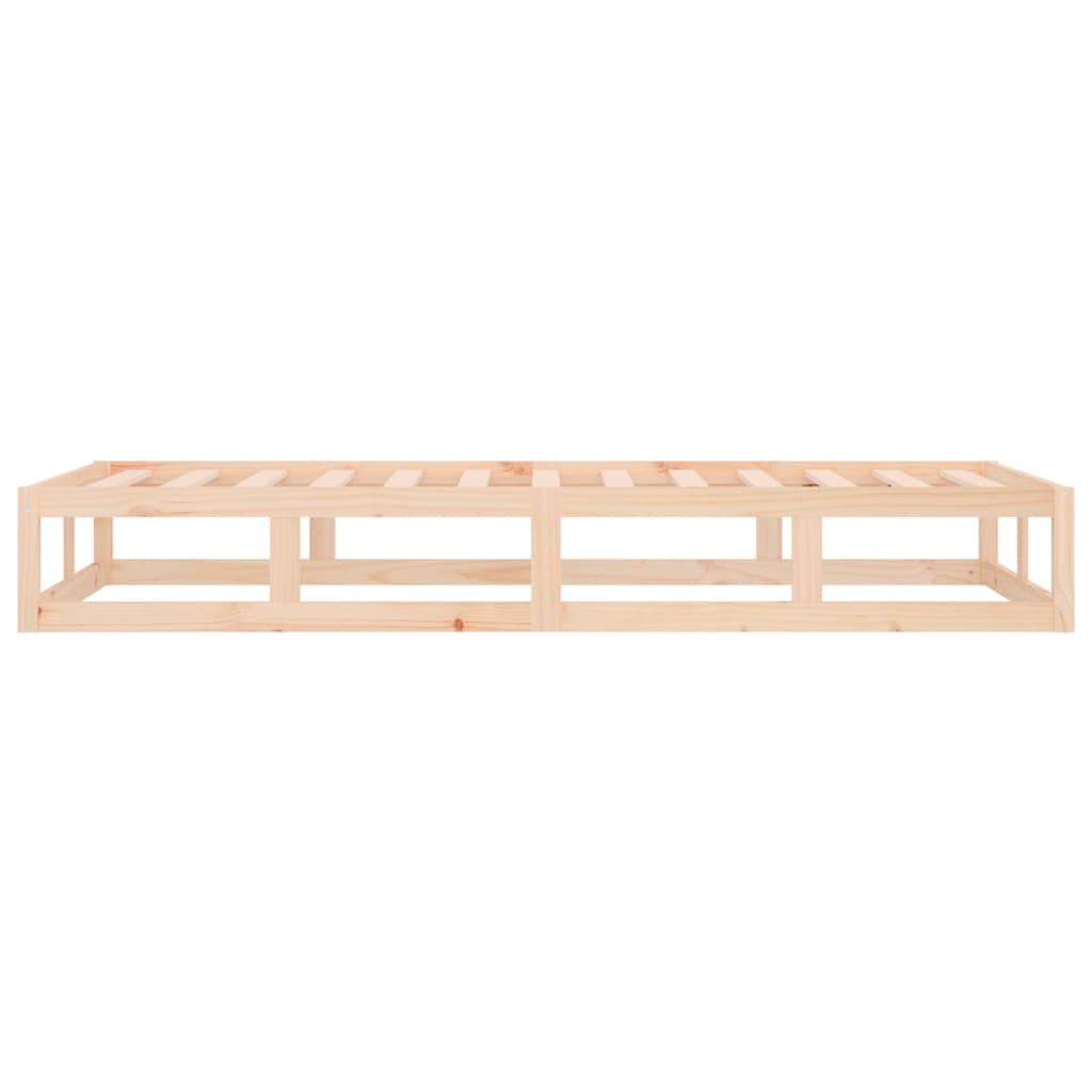 Bed Frame | Natural Pine | Solid pine wood | Small Single | Durable