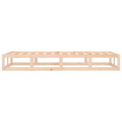 Bed Frame | Natural Pine | Solid pine wood | Small Single | Durable