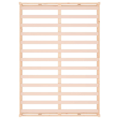 Bed Frame | Natural Wood | Solid Pine Wood, Plywood | Double | Durable
