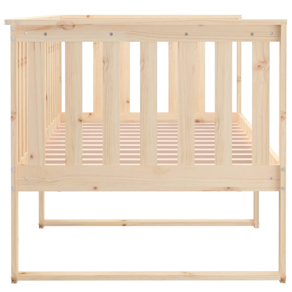 Day Bed without Mattress 90x200 cm Solid Wood Pine