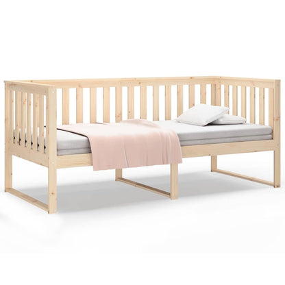 Day Bed without Mattress 100x200 cm Solid Wood Pine