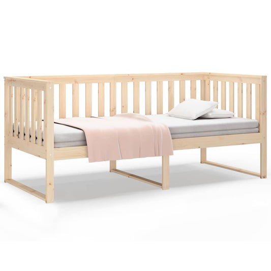 Day Bed without Mattress 100x200 cm Solid Wood Pine