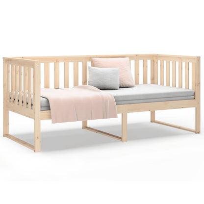 Day Bed without Mattress 100x200 cm Solid Wood Pine