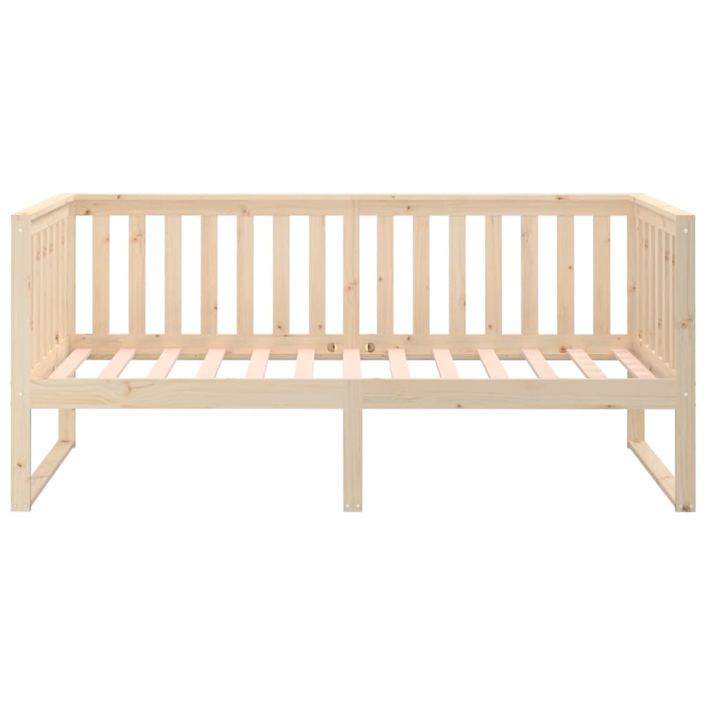 Day Bed without Mattress 100x200 cm Solid Wood Pine