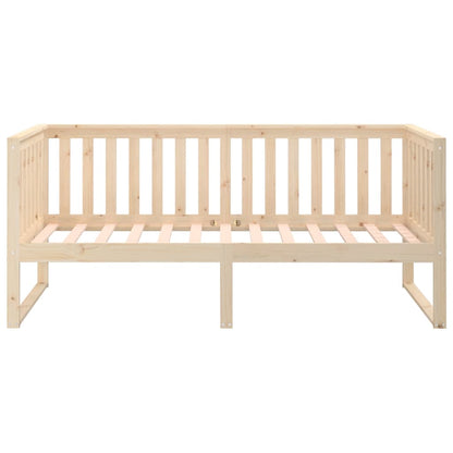 Day Bed without Mattress 100x200 cm Solid Wood Pine