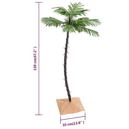 LED Palm Tree Warm White 72 LEDs 120 cm