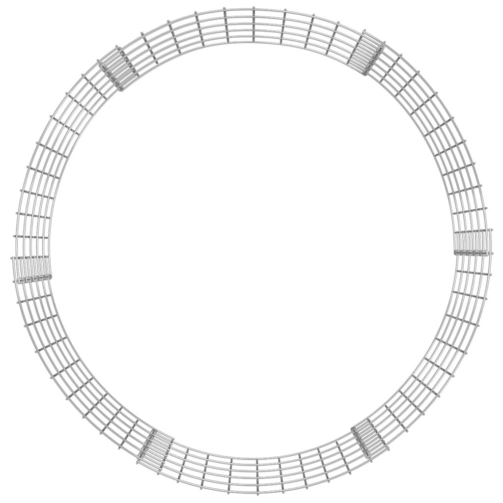 Garden Composter Ø100x50 cm Galvanised Steel