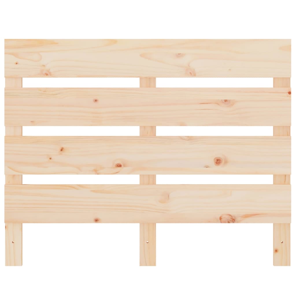 Headboard 90x3x80 cm Solid Wood Pine