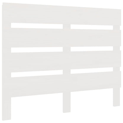 Headboard White 90x3x80 cm Solid Wood Pine