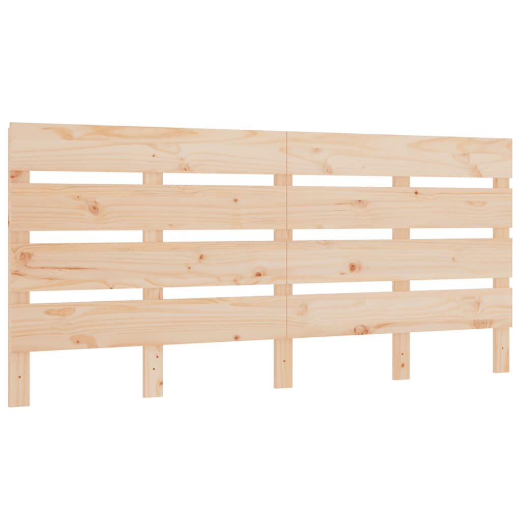 Headboard 120x3x80 cm Solid Wood Pine