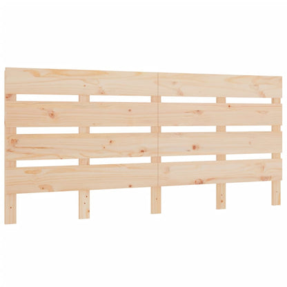 Headboard 150x3x80 cm Solid Wood Pine