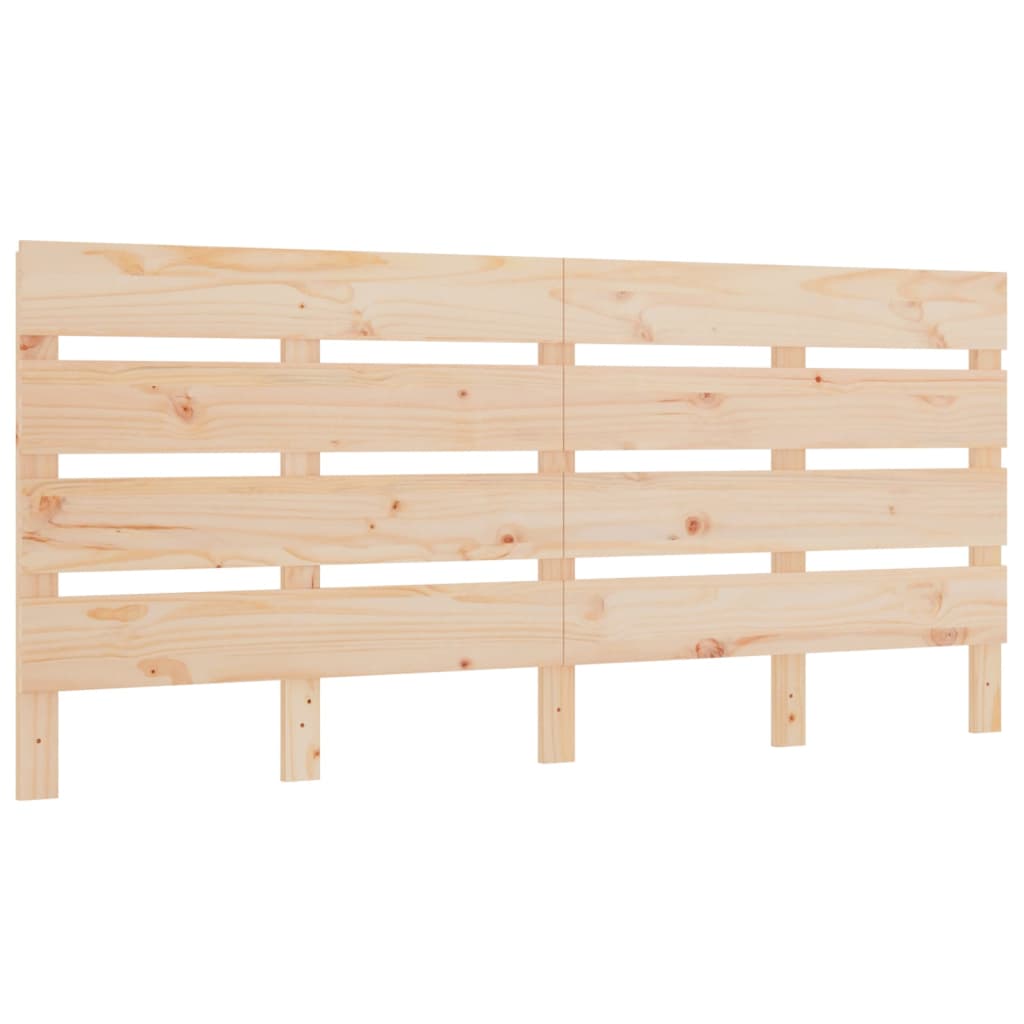 Headboard 160x3x80 cm Solid Wood Pine