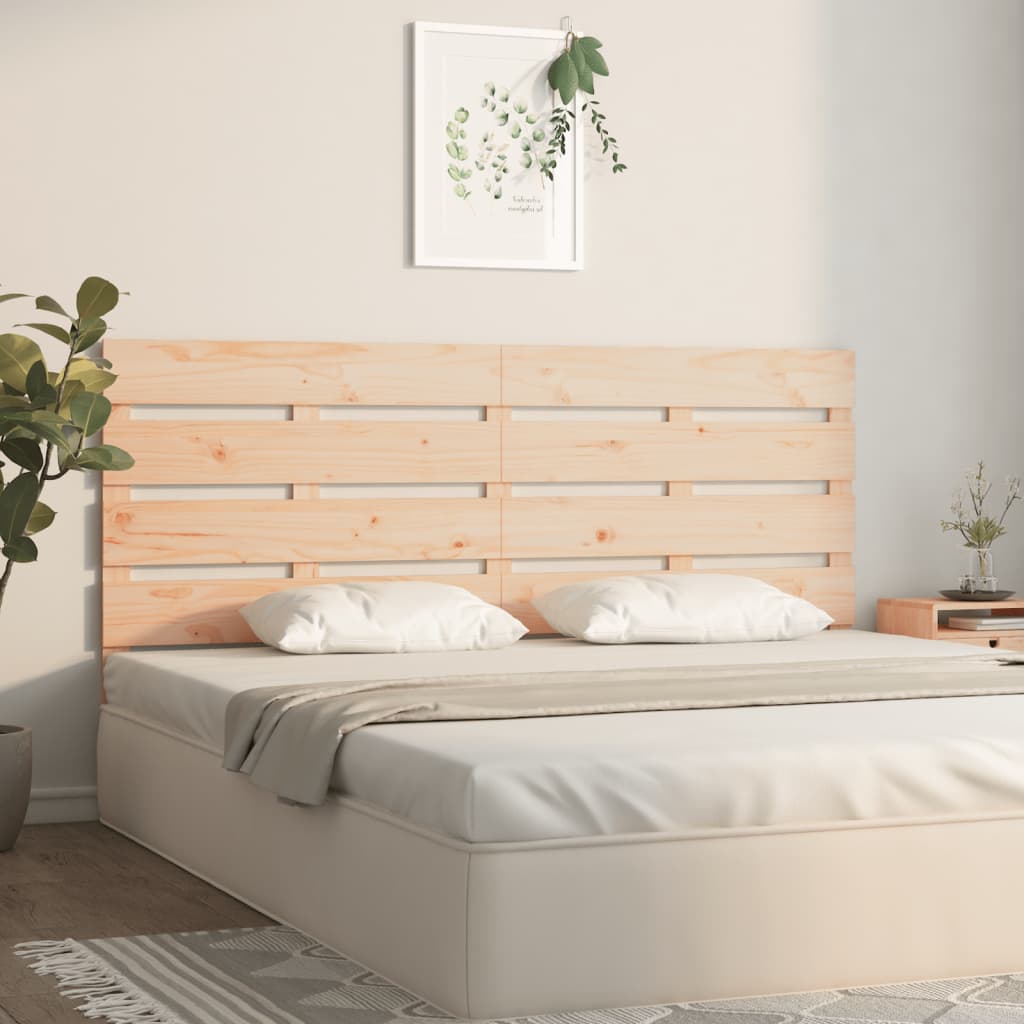 Headboard 135x3x80 cm Solid Wood Pine