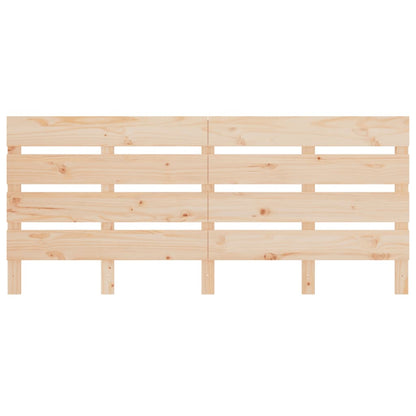 Headboard 135x3x80 cm Solid Wood Pine
