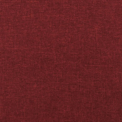 Recliner Chair Wine Red Fabric