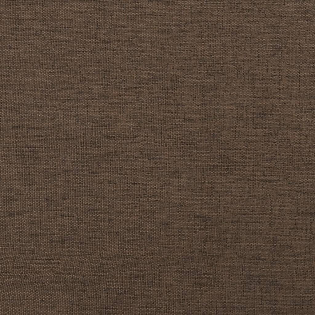 Recliner Chair Brown Fabric